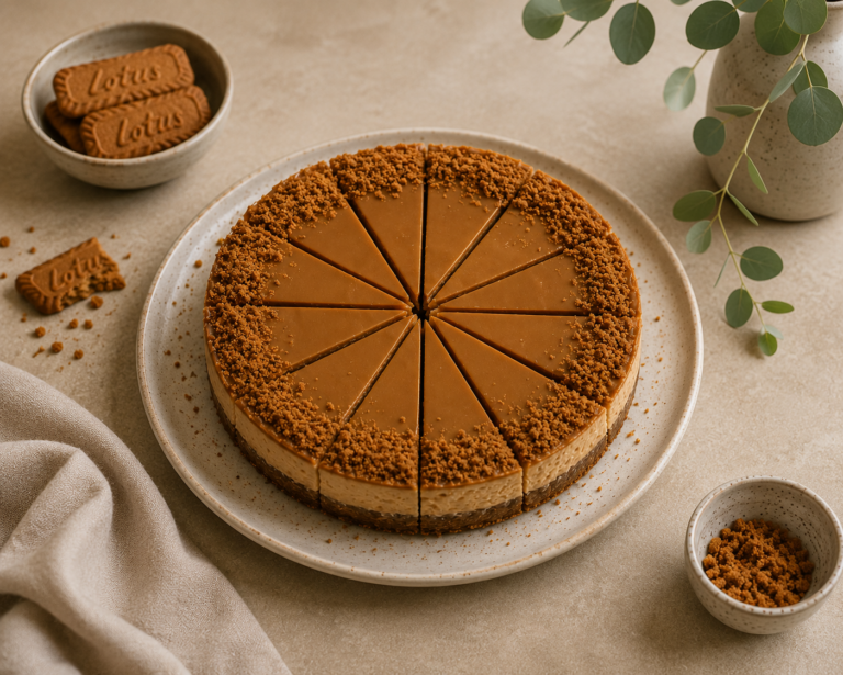 Lotus cheesecake vegan recept bez mlieka a vajec